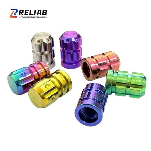 Titanium Valve Core Caps factory