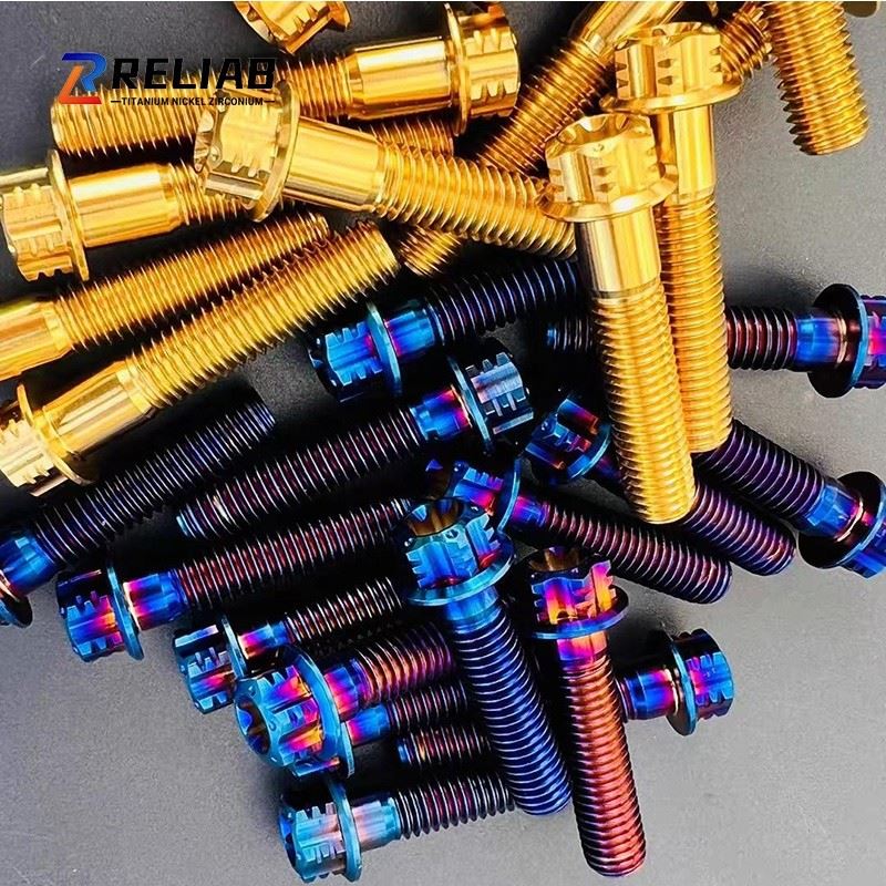 Grade 5 Titanium Replacement Bolts For Motorcycle factory