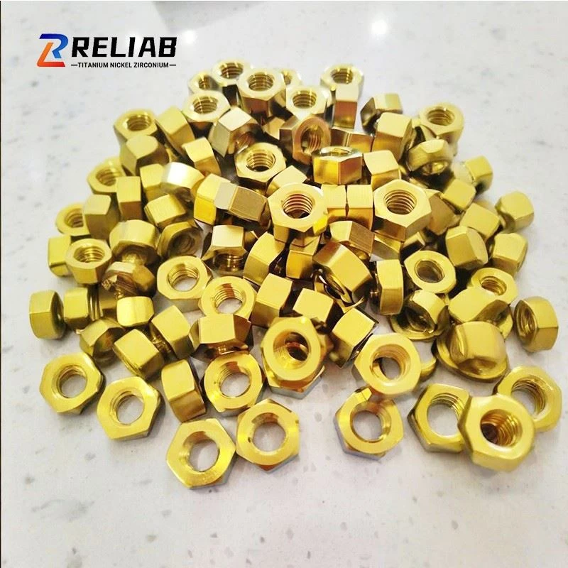 Titanium Alloy Bolts PVD Titanium Alloy Bolts PVD