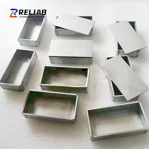 Nickel Rectangular Crucible factory Nickel Rectangular Crucible factory