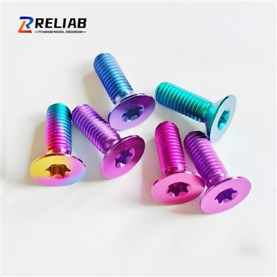 Titanium Screw Countersunk Head Torx M6