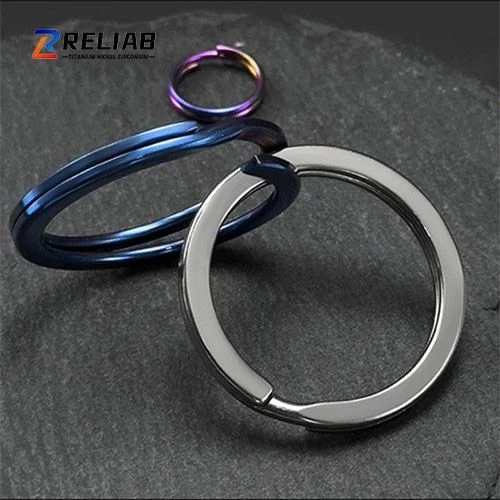 Titanium Alloy Edc Keychain Key Ring high quality
