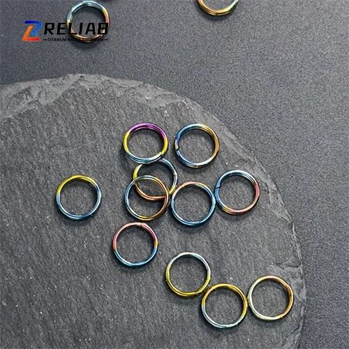 Titanium Alloy Edc Keychain Key Ring best
