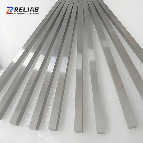 Customized cut titanium strips in good price