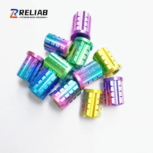 Titanium Valve Core Caps manufacturers